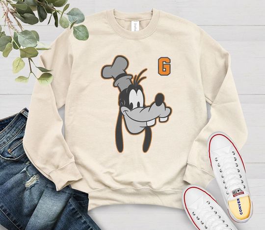 Goofy Sweatshirt, Mickey Sweatshirt, Disney Mickey Sweatshirt