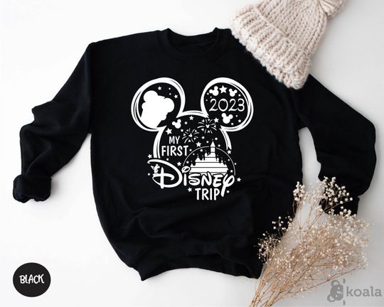 My First Disney Trip Sweatshirt, Disney Trip 2023 Sweatshirt