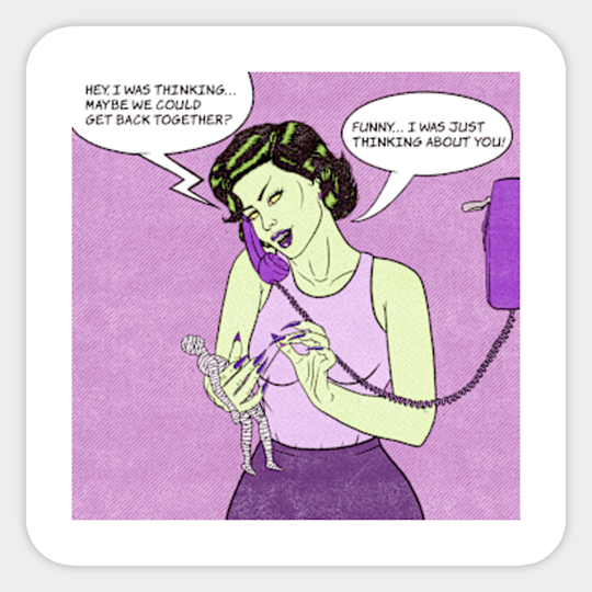 Hex Boyfriend - Voodoo Doll - Sticker