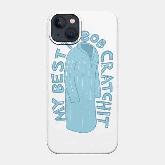 My Best to Bob Cratchit - David Rose to Johnny Rose in a Nightshirt on Schitt's Creek - Schitts Creek - Phone Case