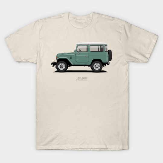 Land Cruiser FJ40 HardTop Green - Land Cruiser - T-Shirt