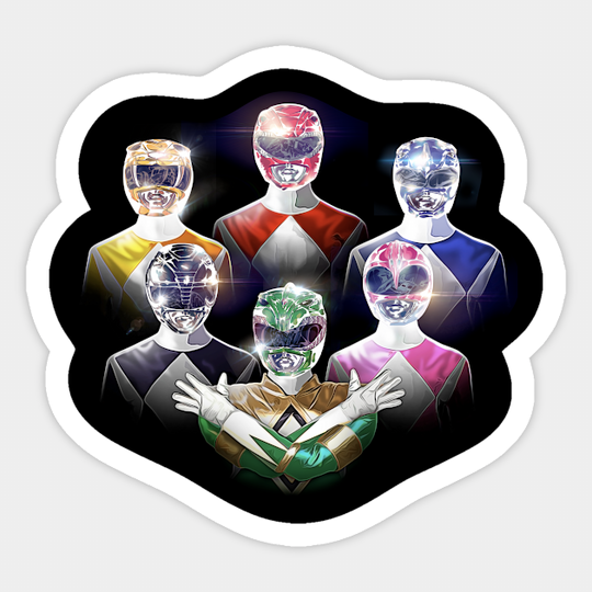 Power Queen - Power Rangers - Sticker