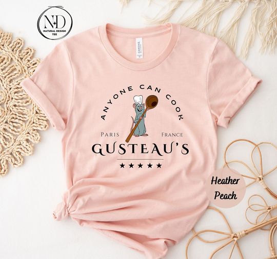 Ratatouille Shirt, Disney Remy Shirt, Disney Pixar Ratatouille T-Shirt