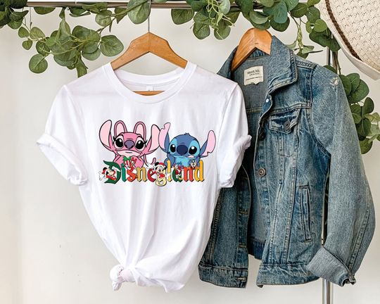 Disney Stitch and Angel Shirt, Disneyland Trip Shirt, Toddler Stitch Shirt, Stitch and Lilo Shirt