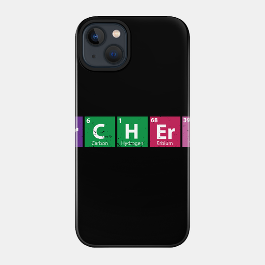 Archery periodic table- Archer or bow hunter retro T-shirt - Periodic Table Periodic Table Chemist C - Phone Case