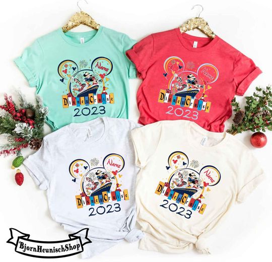 Personalized Disney Cruise Family Shirts, Disney Cruise Shirt, Disney Family Matching Shirt