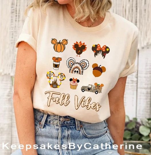 Disney Fall Vibes Halloween Shirt, Halloween Shirt