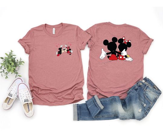 LOVE Disney Matching Couples Shirt,Valentine Matching Couples Shirts