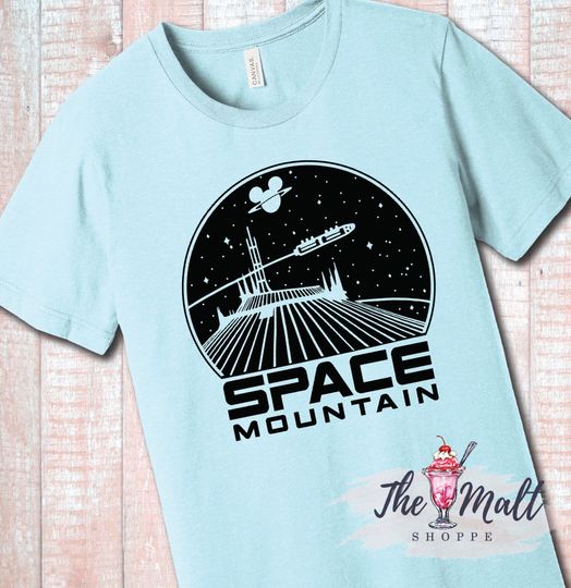 Space Mountain Tomorrowland Magic Kingdom Disney Shirt