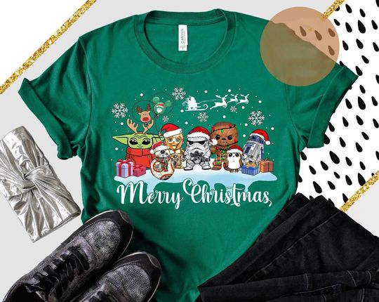 Star Wars Christmas Shirt, Christmas Gift, Disney Christmas Shirt