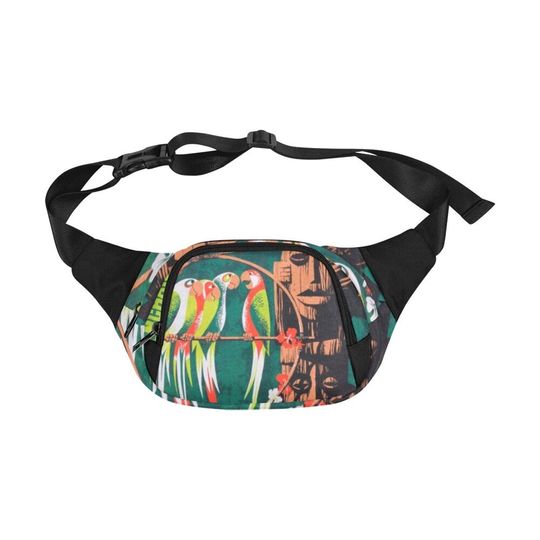 Enchanted Tiki Room Fanny Pack | Tiki Room Fanny Pack | Tiki Room Purse | Disney Fanny Pack