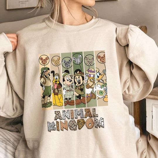 Animal Kingdom Sweatshirt, Disney Animal Kingdom