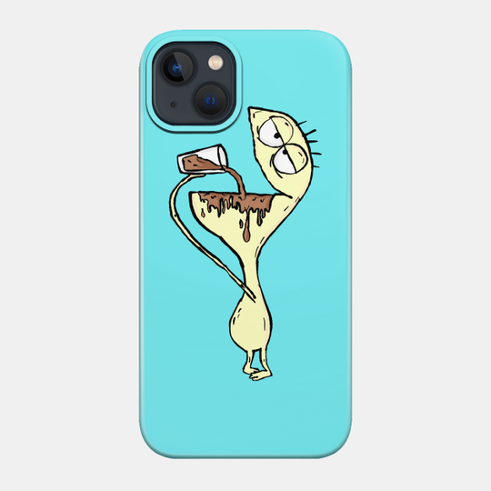 Cheese with Chocolate Milk - Fosters Home For Imaginary Friends - Phone Case