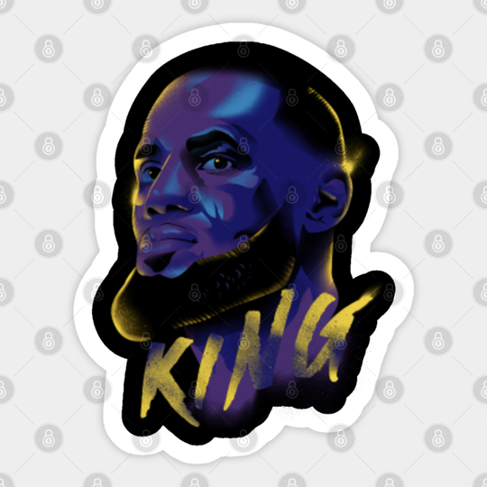 I Am The King - Space Jam - Sticker