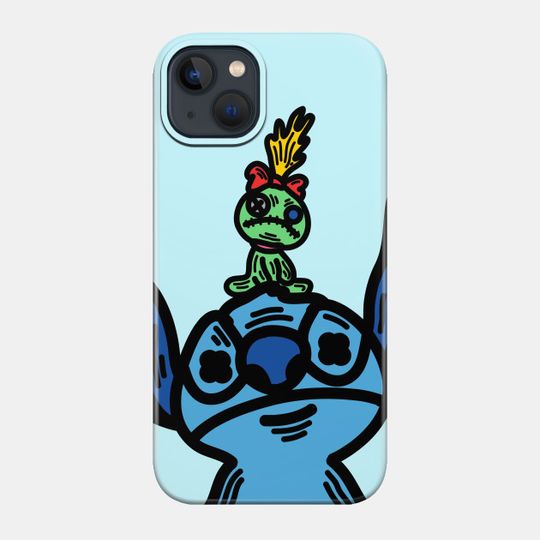 Stitch and Scrump - Lilo And Stitch - Phone Case