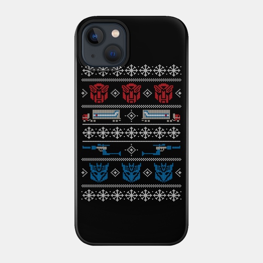 Xmas in Disguise - Transformers - Phone Case