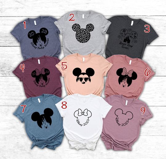 Disney Group Shirts, Disney Family Vacation 2023 Shirt, Disney Trip Tshirt, Best Day Ever, Magic Kingdom Shirt