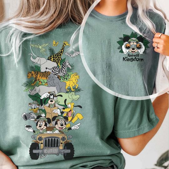Animal Kingdom Shirt, Disney Trip Safari Shirt, Mickey Safari Mode Shirt