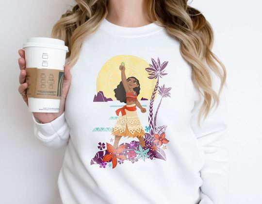 Disney Princess Moana Heart of Te Fiti Sweatshirt