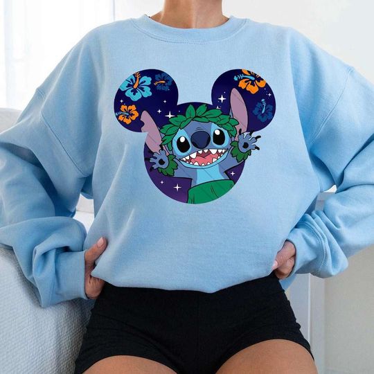 Disney Stitch Aloha Sweatshirt