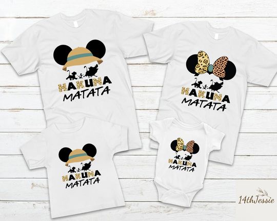 Hakuna Matata Shirt, Disney Family Shirts