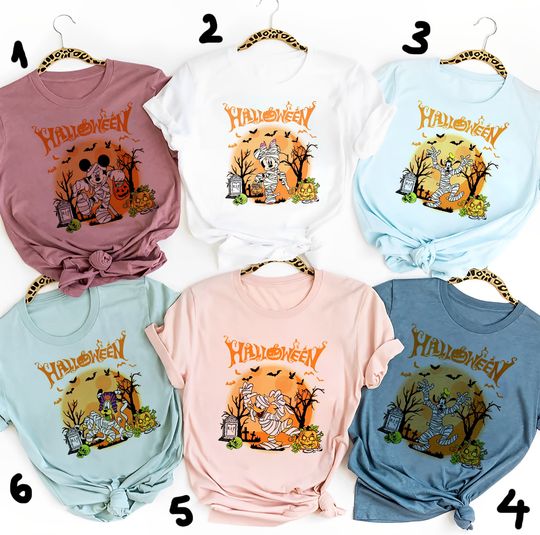 Disney Halloween Family Shirt, Mickey and Friends Shirt, Family Disneyworld Shirt