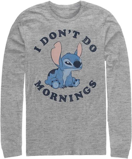 Disney Big & Lilo & Stitch Stitch Mornings Long Sleeve
