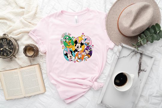 Disney Characters Happy Easter Shirt, Mickey And Friends Happy Easter Shirt