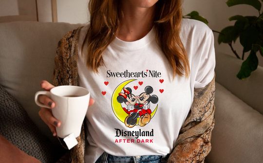 Disneyland After Dark Sweethearts Nite Shirt, Sweethearts' Nite Tee