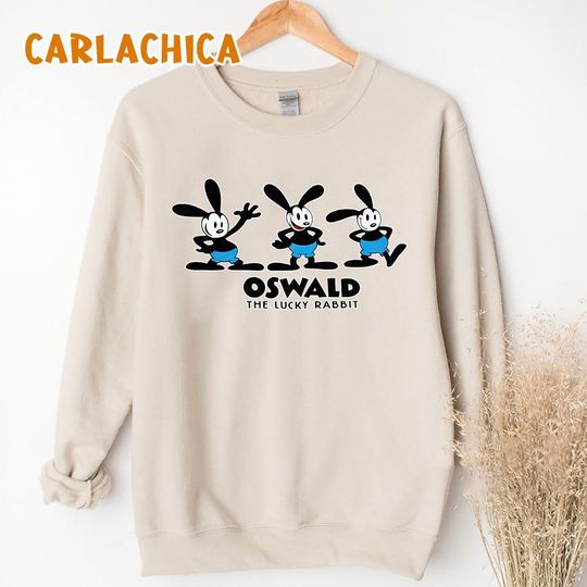 Disney Oswald the Lucky Rabbit Sweatshirt, Disney Oswald Sweatshirt