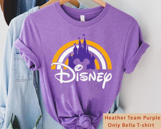 Discover Disneyland Rainbow Castle Disney 100 Years Of Wonder Tee