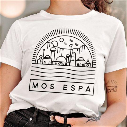 Star Wars T Shirt, Mos Espa T-Shirt,  Luke Skywalker Shirt, Disney
