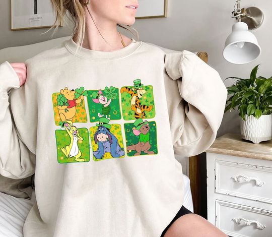 Winnie The Pooh St. Patrick's Day Disney St Patricks 2023