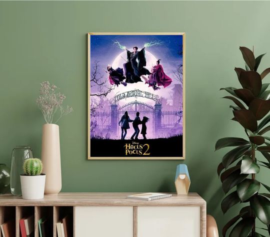 Vintage Hocus Pocus Bleached Poster, Hocus Pocus, Squad Goals Poster, Hocus Pocus Bleached Poster, Hocus Pocus Disney Halloween Bleached