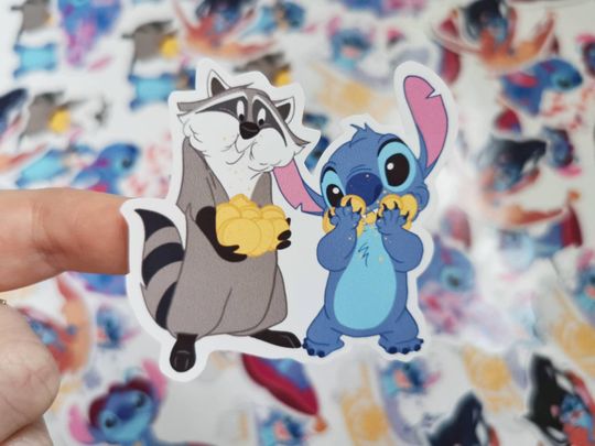 Pocahontas Sticker Stitch Crashes Disney Sticker