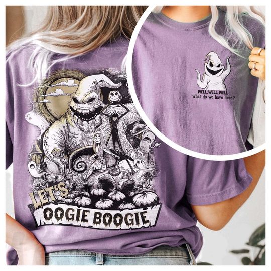 Vintage Disney Halloween Shirt, Oogie Boogie Shirt
