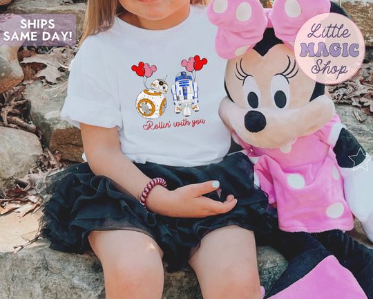 Disney Star Wars Valentine Shirt, Valentine Disneyworld Shirts, Disneyland Valentines Day