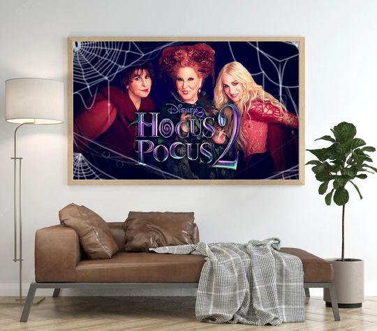 Vintage Hocus Pocus Bleached Poster, Hocus Pocus, Squad Goals Poster, Hocus Pocus Bleached Poster, Hocus Pocus Disney Halloween Bleached