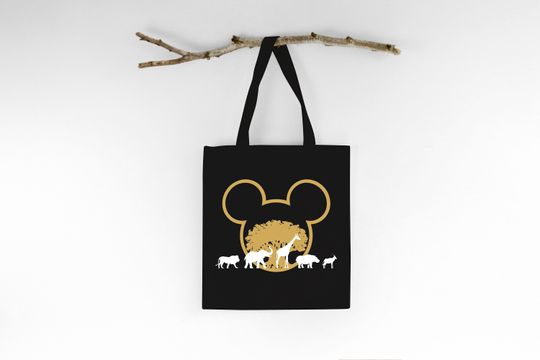 Animal Kingdom Tote Bag, Disney Vacation Bag, Disneyworld Tote Bag