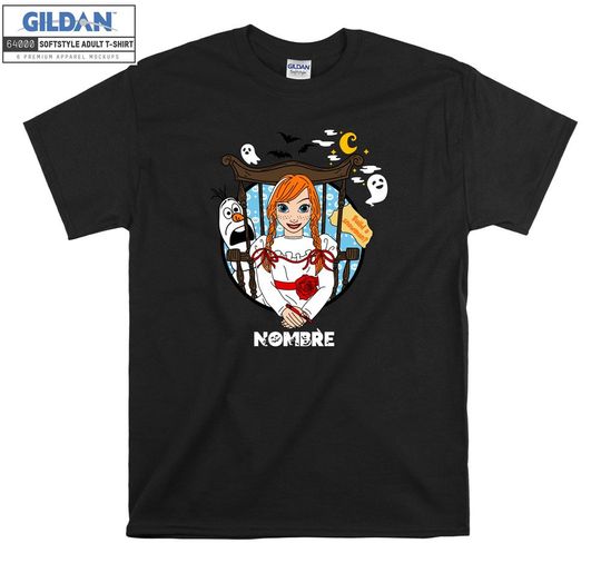 Discover Disney Princess Frozen Anna Art Cartoon T shirt