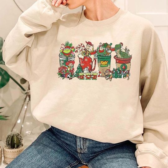 Toy Story Christmas Sweatshirt, Toy Story Disney Christmas Sweater