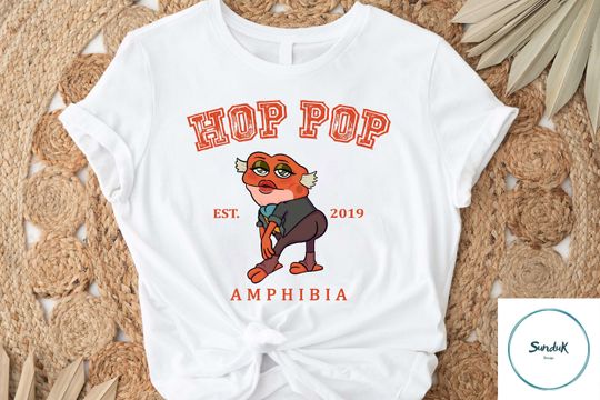 Disney Channel Amphibia Hop Pop Shirt
