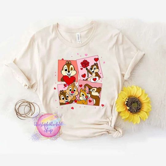 Chip n Dale Shirt, Disney Character Shirt, Chip and Dale Characters T-Shirt