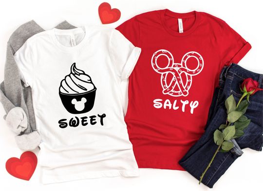 Disney Couple Shirts, Cute Disney Couples Shirts, Cute Disney Best Friends Shirts