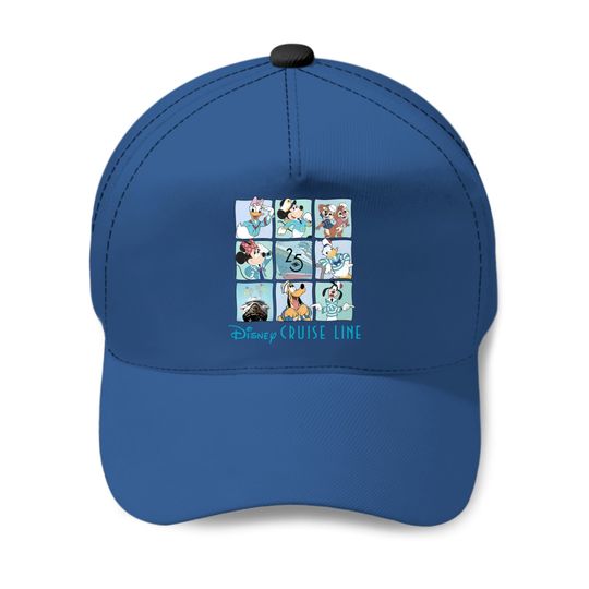Disney Cruise line 25th anniversary Baseball Caps, Silver anniversary at sea Baseball Caps, Family cruise 2023 Baseball Caps