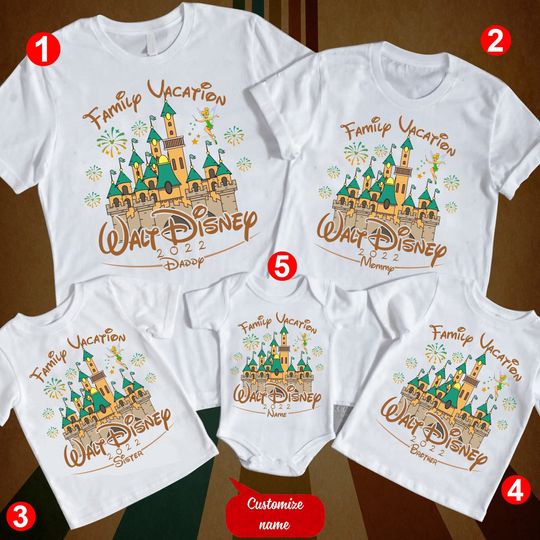 Discover Disney Retro Castle Family Shirt, Disney Castle 2022 Shirt