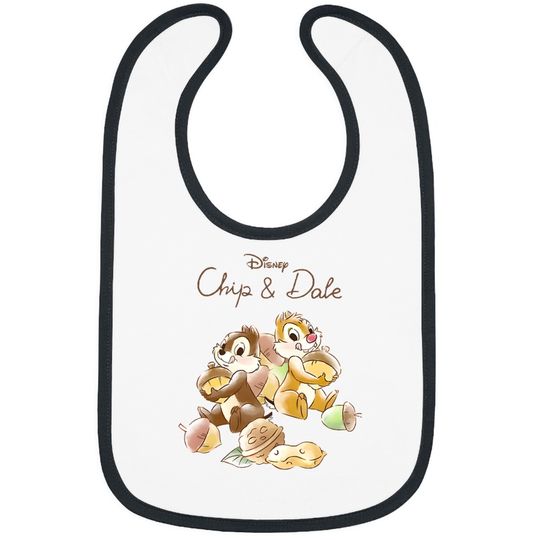 Disney Chip And Dale Bibs, Chip And Dale Bibs
