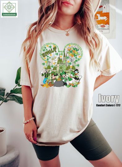 Personalized Disney St Patricks Day Shirt, Disneyland Saint Patrick Shirt
