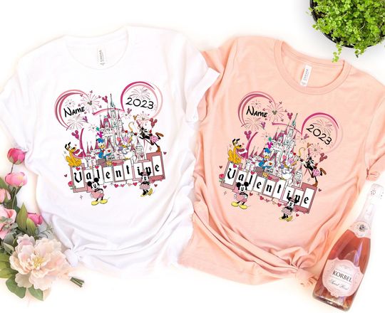 Disney Valentine  Shirt, Disney Balloons Valentine Shirt