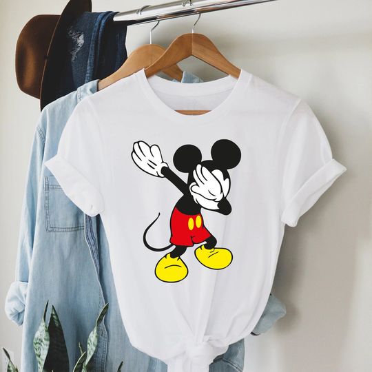 Discover Dabbing Mickey Shirt , Mickey Ears ,Disney Shirt, Disneyland Shirt